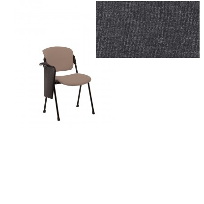 Стілець офісний NOWY STYL Era black С 38 (cірий) зі столиком